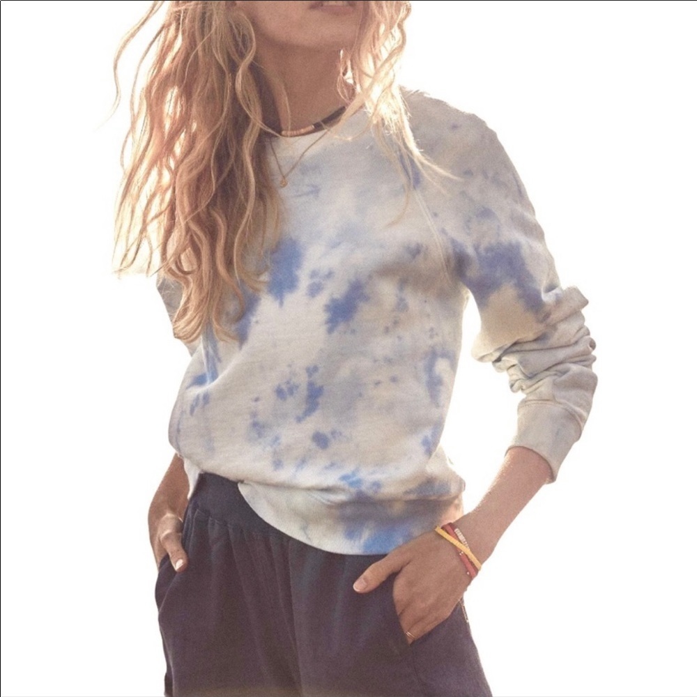 Faherty | Bells Tie Dye Crewneck Sweatshirt